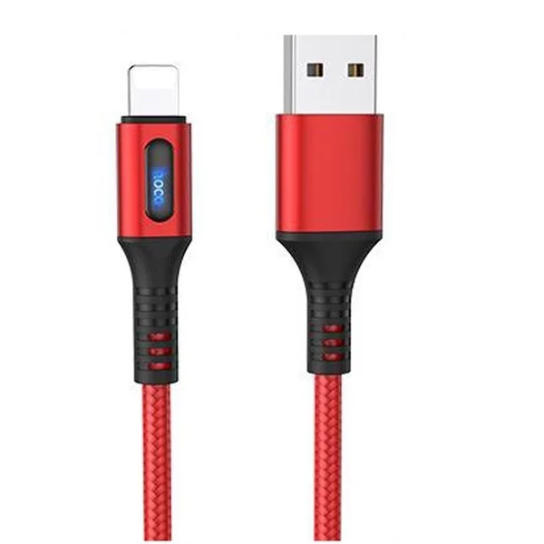 Hoco Smart Power Off Charging Data Cable, Lighting Model: U79 P